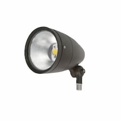 30 Watt 5000K LED Bullet Flood Light, 3000K, Bronze