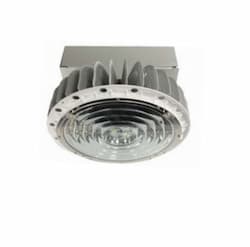 Battery Backup, 100W LED BayMax Round Pendant High Bay Fixture 77 Deg Beam