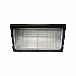 40 Watt 5000K LED Large Wall Pack, 120V, Photocontrol, White Finish