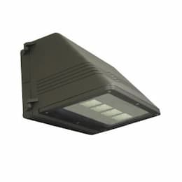 70 Watt 5000K LED Full Cutoff Wall Pack, Black, Dark Sky, Motion/ Daylight Sensor