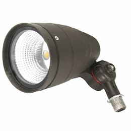 12 Watts 3000K LED Bullet Flood Light, Bronze