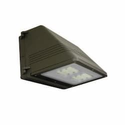 35 Watts 5000K Full Cutoff LED Small Wall Pack, Bronze