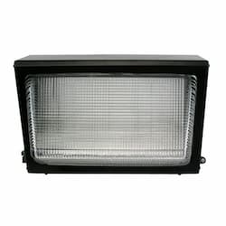 30 Watt 5000K Small LED Wall Pack, Bronze with PhotoControl