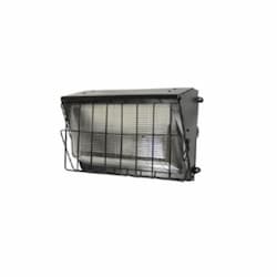 Small Standard Wallpack Wire Guard, Black