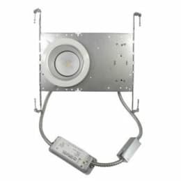 Battery Backup, 15W 4 Inch Commercial LED Downlight Fixture, 4000K