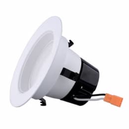 11W 2700K Retrofit LED Downlight 4-Inch White