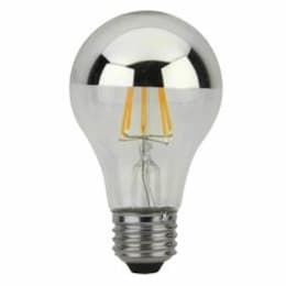 6.5W 2700K Dimmable Silver Filament LED A19 Bulb