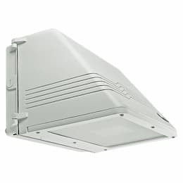 White, Motion/Daylight Sensor, 40W LED Cutoff Security Wall Pack, 347V-480V