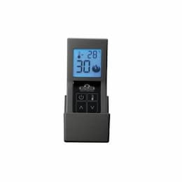 Remote w/ Digital Screen for Gas Fireplace, Thermostatic
