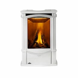 Castlemore  Stove w/ Electronic Ignition, Direct, Winter Frost