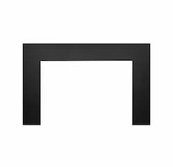Faceplate for Oakville X3/3 Series Fireplace, Large, 3-Sided, Black