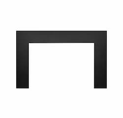 Faceplate for Oakville X4 Series Fireplace, Large, 3-Sided, Black