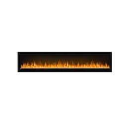 74-in Alluravision Slimline Built-In Electric Fireplace