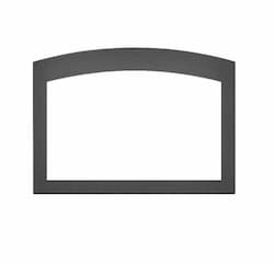 Faceplate for Oakville X4 Fireplace, Small, Arched, 4-Sided, Gunmetal