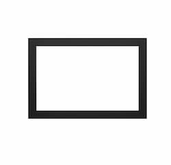 Faceplate for Oakville X3/3 Series Fireplace, Small, 4-Sided, Black