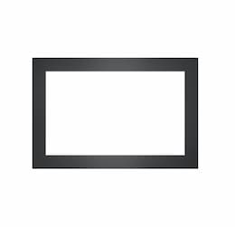 Faceplate for Oakville X4 Series Fireplace, Small, 4-Sided, Charcoal