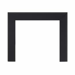 3-in Trim Kit for Grandville Series Gas Fireplace, Beveled, Black