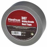 307 Utility Grade Duct Tape, Silver, 48 mm x 55 m x 7 mil