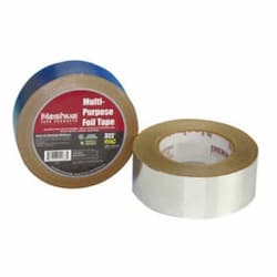 General Purpose Unprinted Foil Tape 2" x 50 Yards, Case of 24