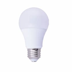 9W LED A19 Light Bulb, Dimmable, 2700K