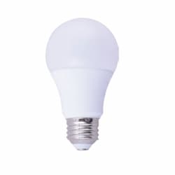 9W LED A19 Light Bulb, Dimmable, 3000K