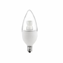 5W LED Candelabra Bulb, 2700K