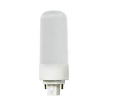 5W PL LED 4-Pin Vertical Bulb With G24q Socket, 3500K