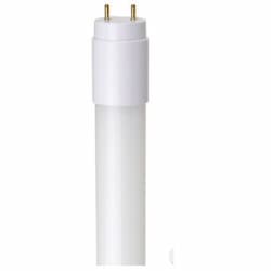 9W 2-ft LED T8 Tube, 1119 lm, Direct Line Voltage, Single-End, 4000K