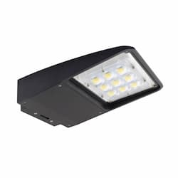 29W 5000K LED Slim Area Light, Dark Bronze, Type V