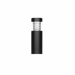 18W LED 3.5-ft Bollard Pathway Light, Flat Top, 100W MH Retrofit, 1200 lm, 4000K, Black