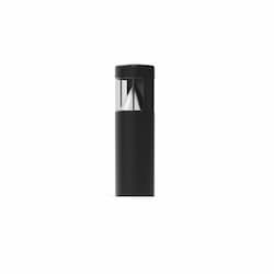 18W LED 3.5-ft Bollard Pathway Light, Flat Top, 100W MH Retrofit, 1300 lm, 4000K, Black