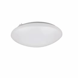 NaturaLED 12-in 14W LED Round Flush Mount, Dim, 1120 lm, 120V, CCT Selectable