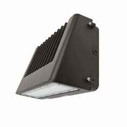 80W LED Wall Pack, Cut Off, 9908 lm, 400W-575W, 4000K, Bronze