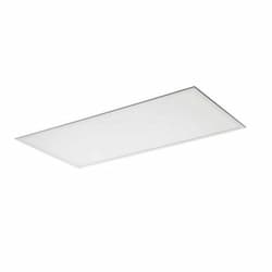 50W Back-Lit Flat Panel, 2x4-ft, 5900 lm, 120V-277V, SelectableCCT