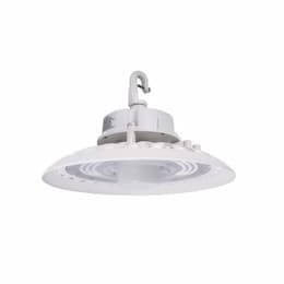 100W LED Round High Bay, 15321 lm,  120V-277V, 5000K, White