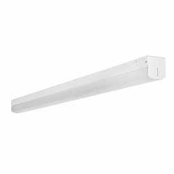 4-ft 22W/44W Commercial Strip Light, 120V-277V, Selectable CCT, White