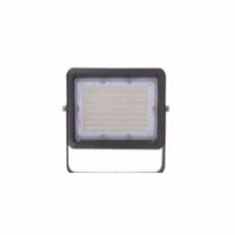 30W LED Floodlight w/ Yoke Mount, 7x7-ft, Dim, Selectable CCT, Bronze