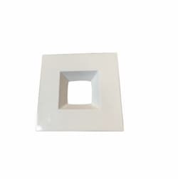 White Recessed Trim for 4" Downlight