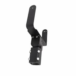 Slip Fitter Mount for 15-in Sports Lights, Black