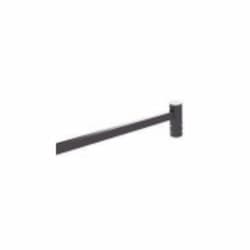 NaturaLED 5-ft Single Straight Arm Mount for Tennis Court Area Light, Black