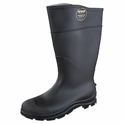 Black Size 9 Steel Toe CT Economy Knee Boots