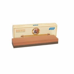 Norton 8-in Sharpening Benchstone, Combination Grade, Aluminum Oxide