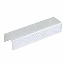 14-in U-Channel Shade, Horizontal, White