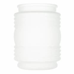 Mason Jar Glass Lamp Shade, Frosted White