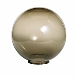 10-in Acrylic Globe, Smoke 