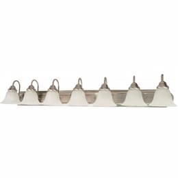 100W 48" Ballerina Vanity Light, Brushed Nickel