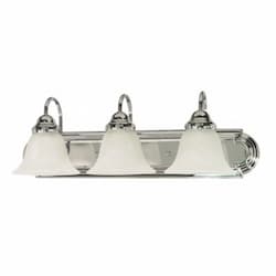 100W 24" Ballerina Vanity Light, Polished Chrome