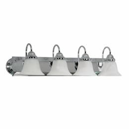 100W 30" Ballerina Vanity Light, Polished Chrome