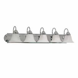 100W 36" Ballerina Vanity Light, Polished Chrome