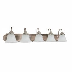 100W 36" Ballerina Vanity Light, Brushed Nickel